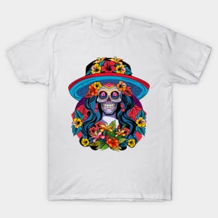 Catrina skull T-Shirt